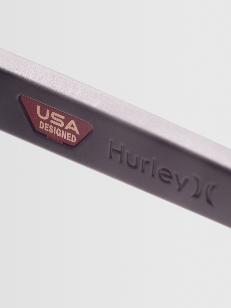 Óculos Redondo Preto Hurley Baltimore