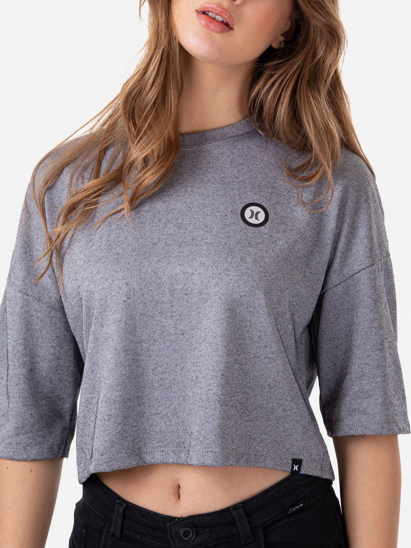 Blusa Hurley Confort Mescla Cinza