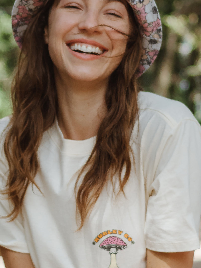 Camiseta Manga Curta Off White Hurley Sun