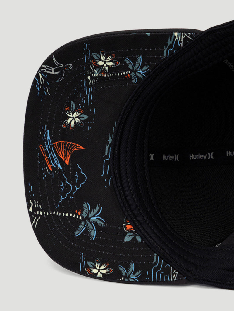 Boné Hurley Aloha Preto