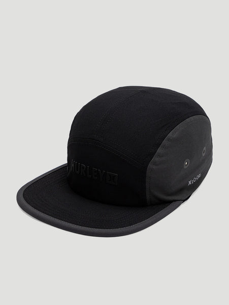Boné Aba Reta Five Panel H2O-DRI Preto Hurley Square