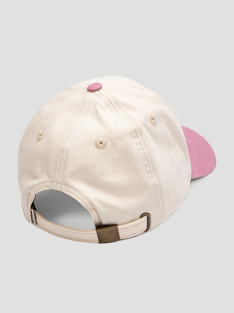 Boné Feminino Aba Curva Sarja Off White Hurley Color Line