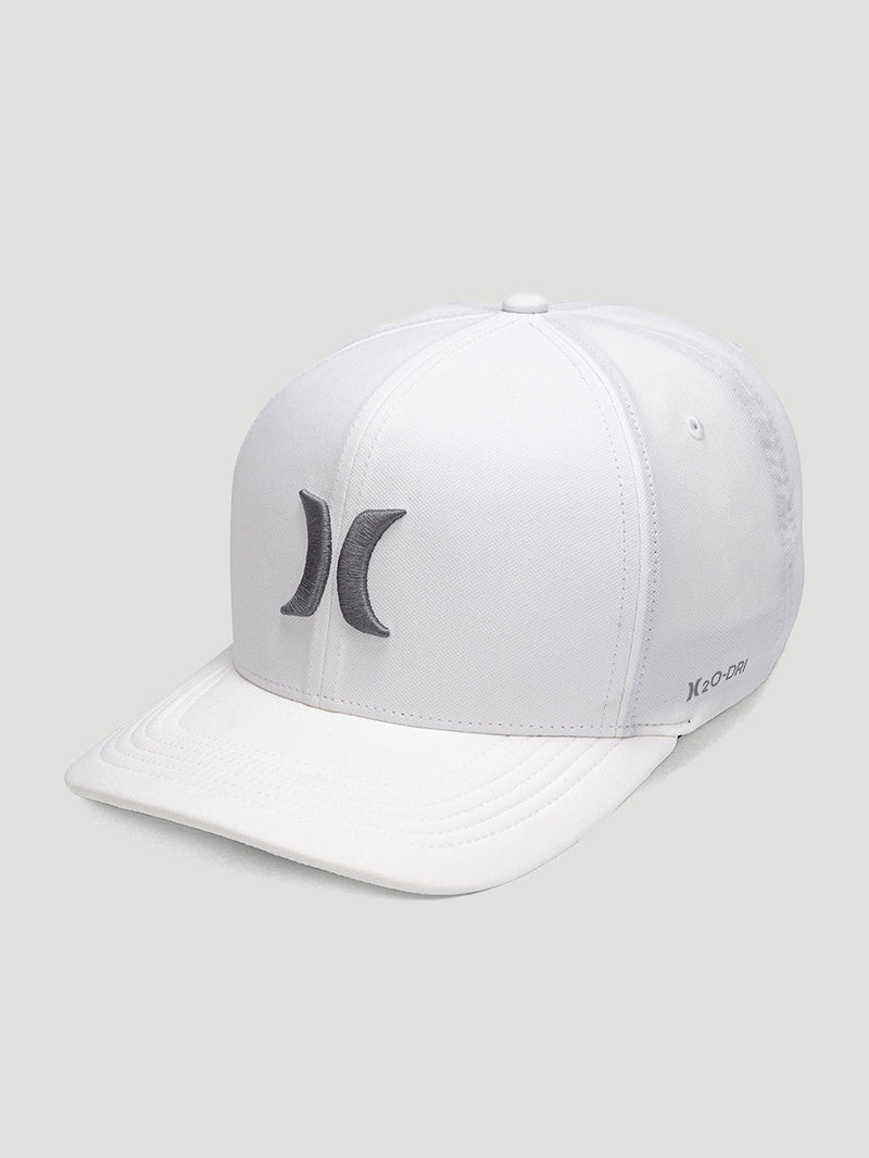 Boné Aba Curva H2O-DRI Branco Hurley Icon