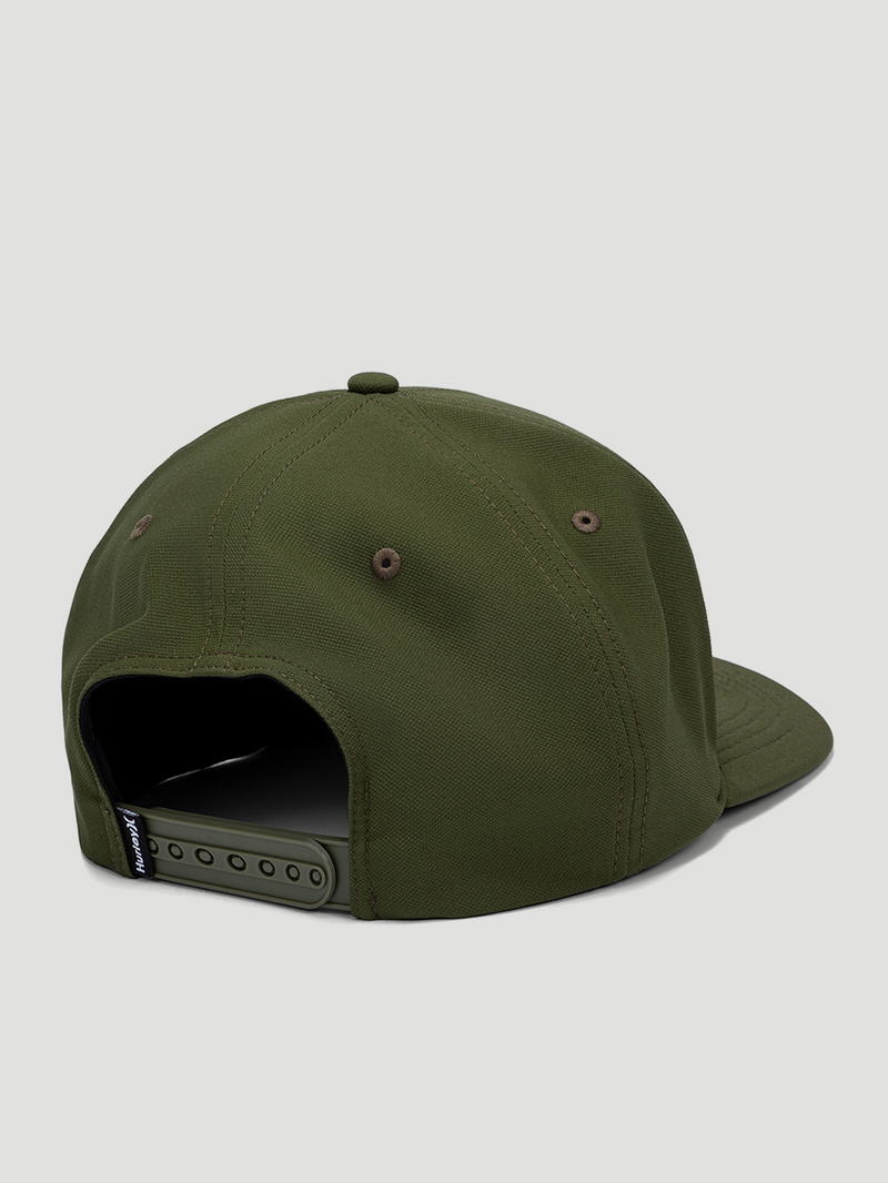 Boné Aba Curva Verde Militar Hurley Icon