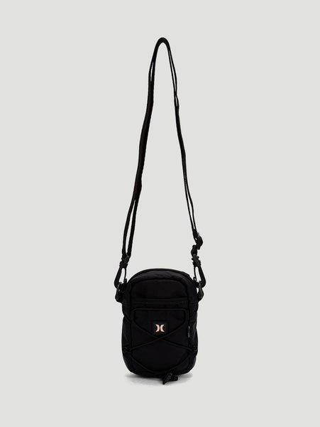 Shoulder Bag Preta Mini Bolsa Hurley Elastic