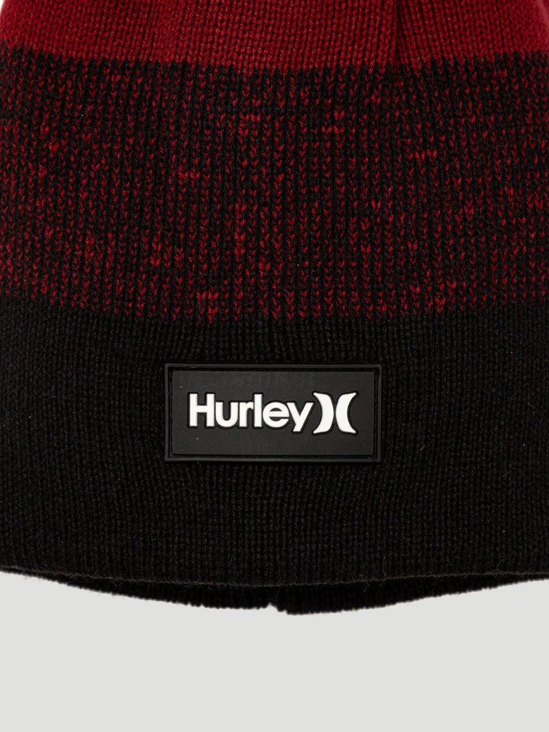 Gorro Listrado Vinho Hurley Stripes