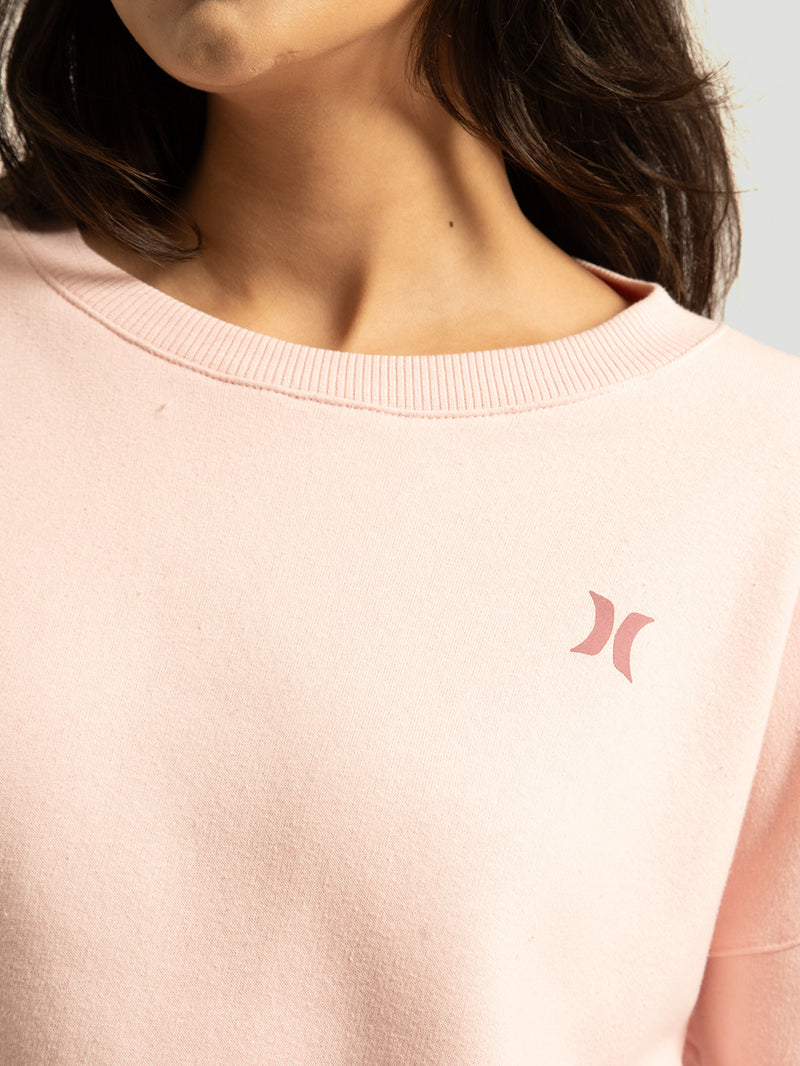 Moletom Careca Hurley Mini Icon Rosa