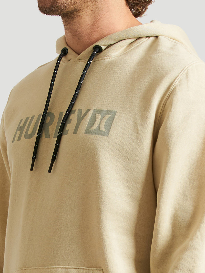 Moletom Canguru Hurley Square Areia