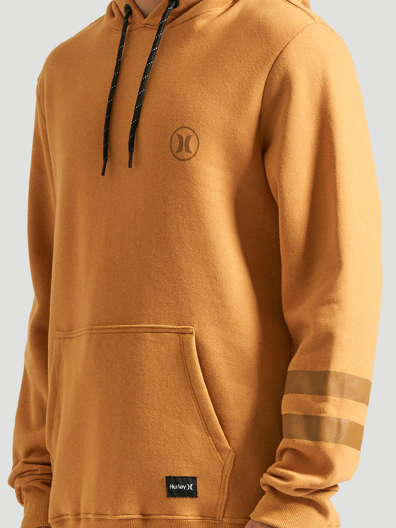 Moletom Canguru Hurley Block Party Mostarda