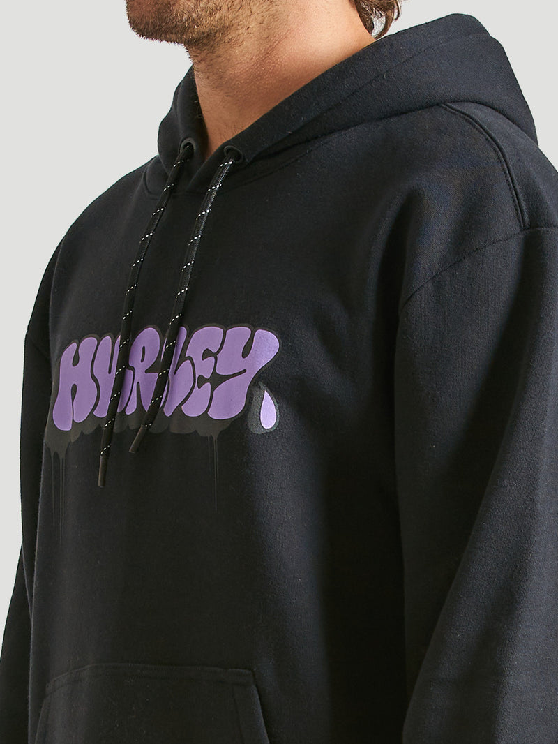 Moletom Canguru Hurley POISÉ BOMB Preto