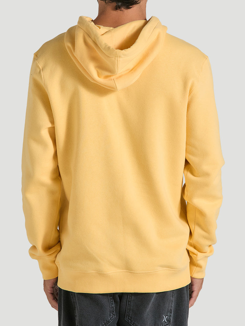 Moletom Canguru Amarelo Felpado Hurley Mini Icon II