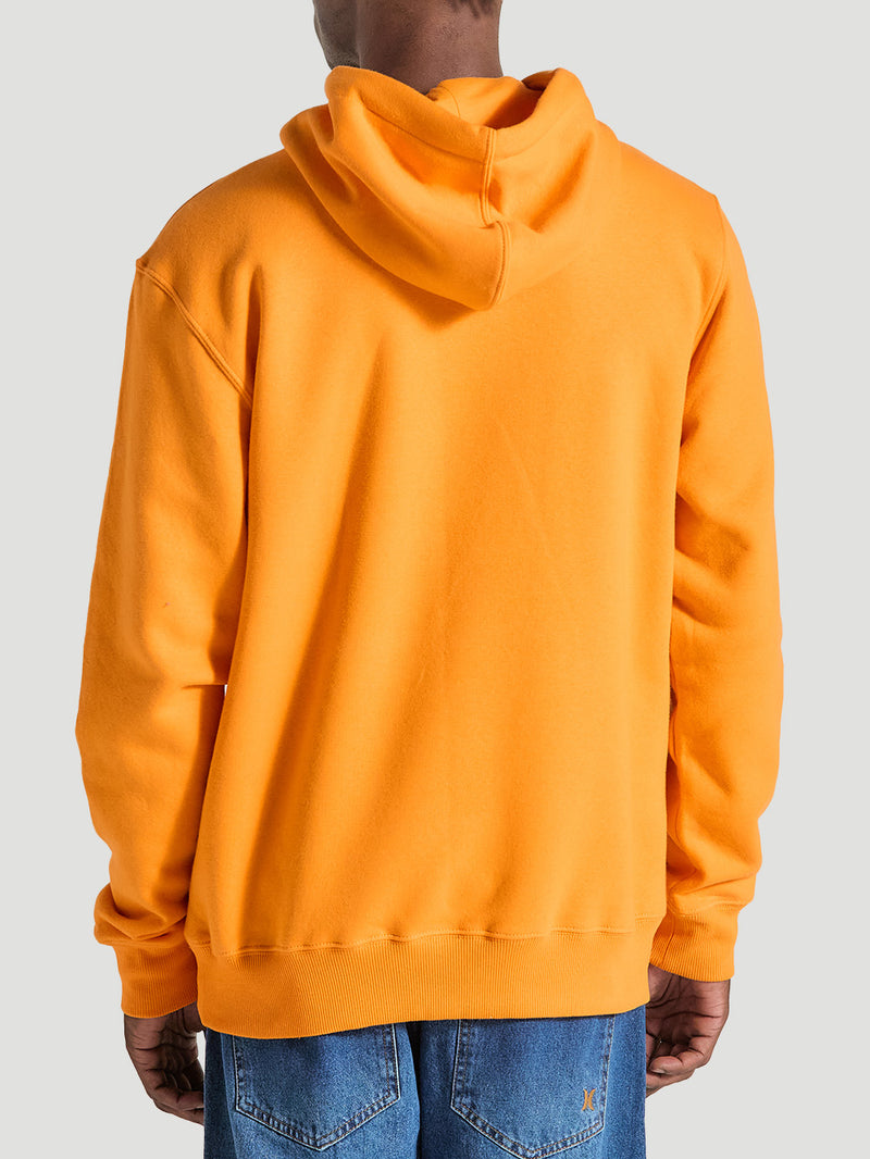 Blusa de Frio Moletom Canguru Laranja Hurley One&Only
