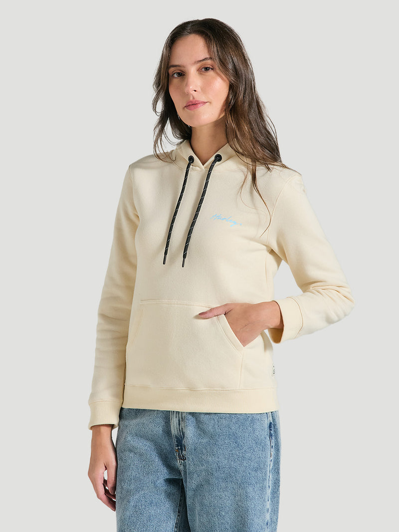 Moletom Canguru Feminino Off White Hurley Line