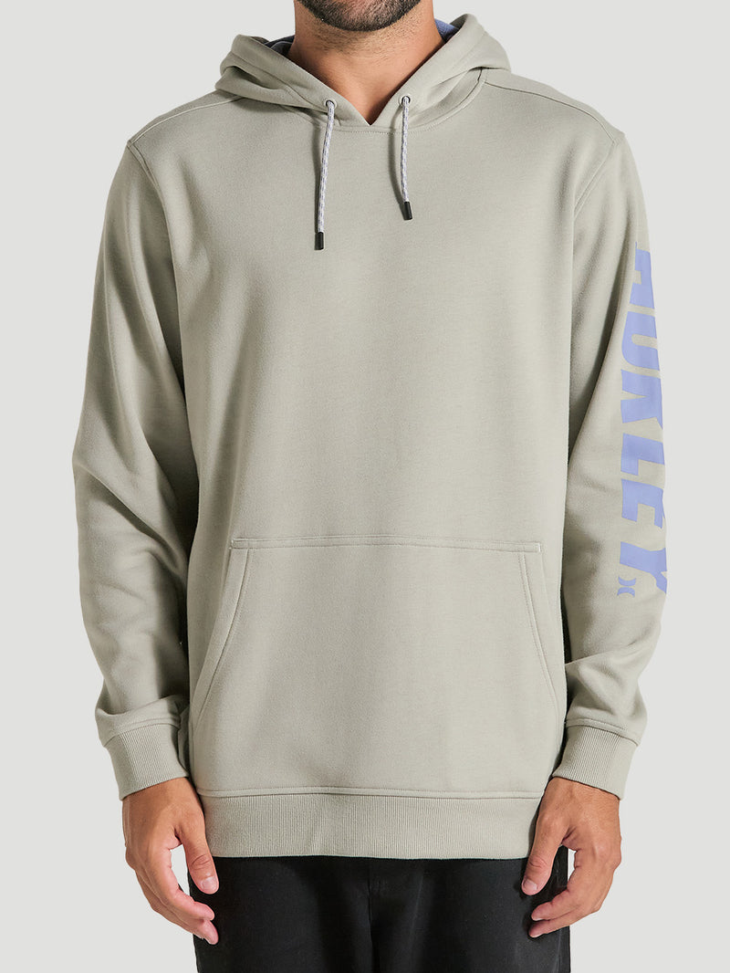 Moletom Canguru Off White Tecnológico Hurley Acadia Heat