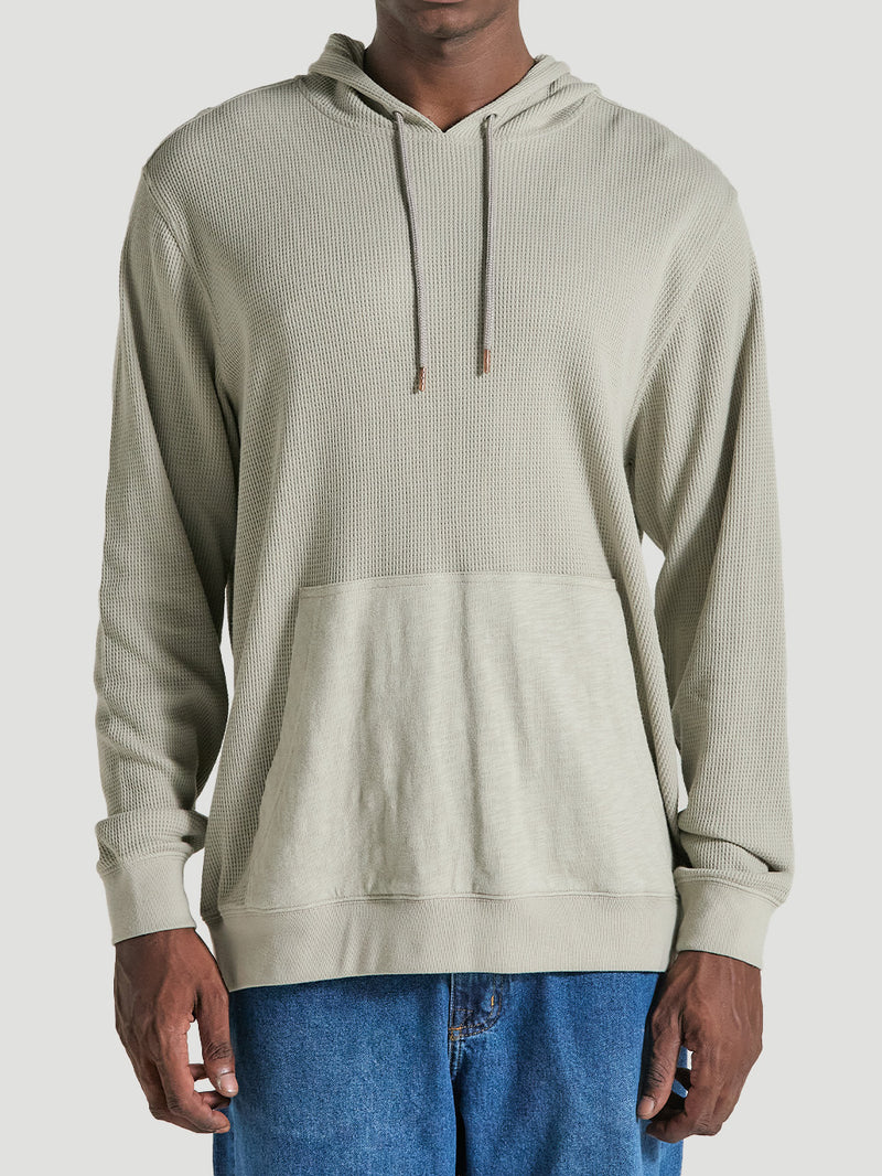 Blusa Especial Areia Hurley Felton Thermal Hoodie