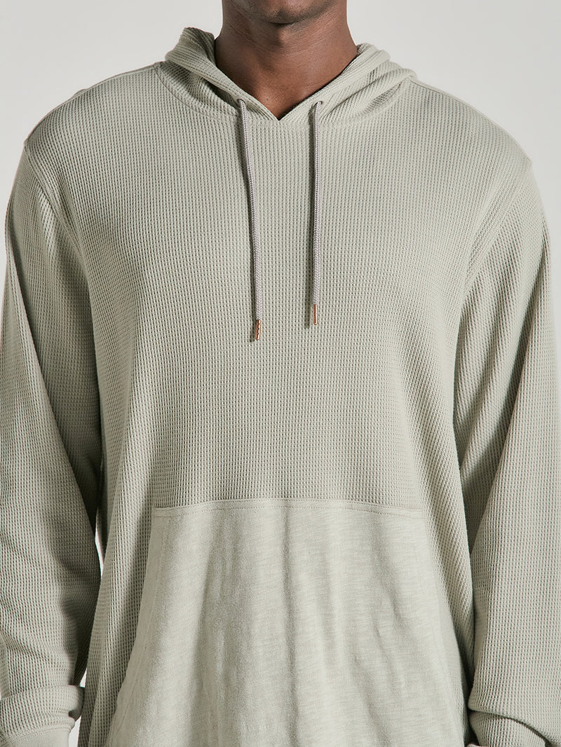 Blusa Especial Areia Hurley Felton Thermal Hoodie