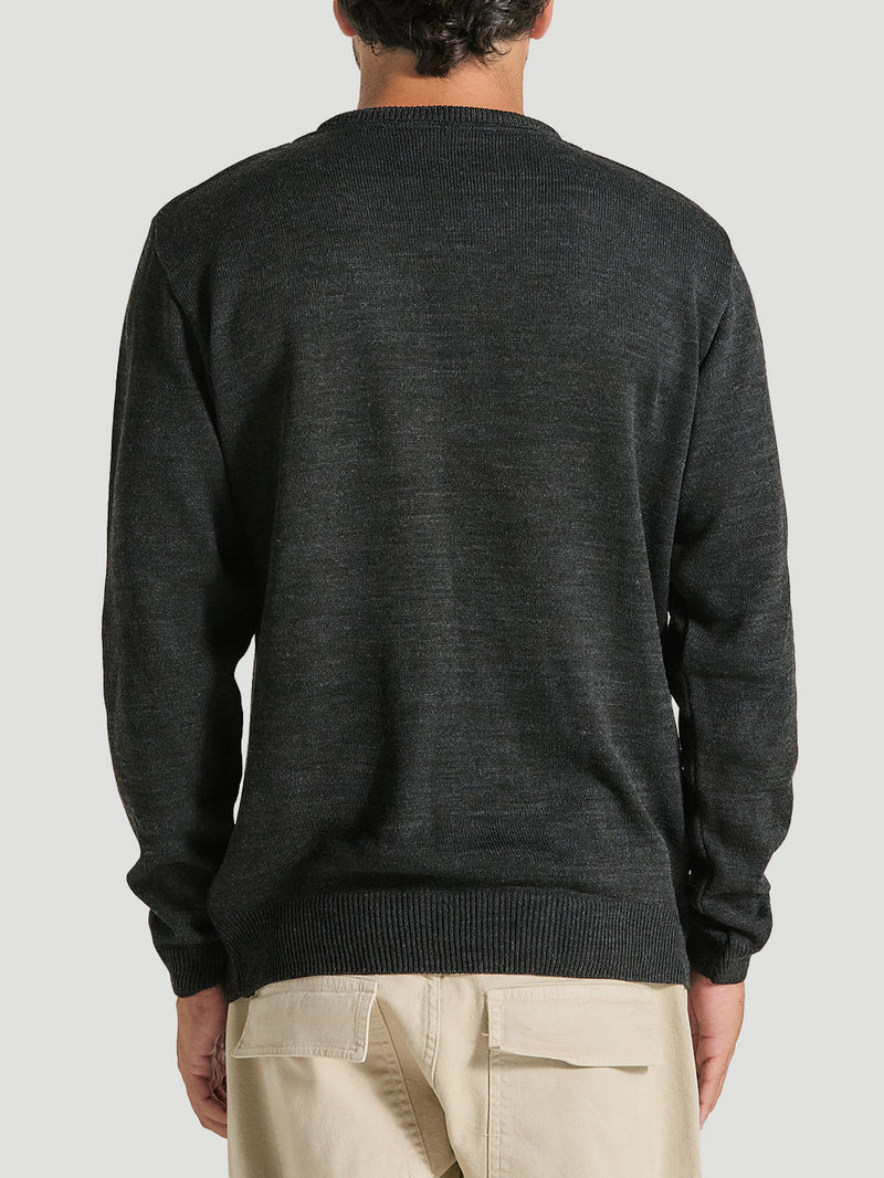 Tricot Básico Preto Hurley Classic