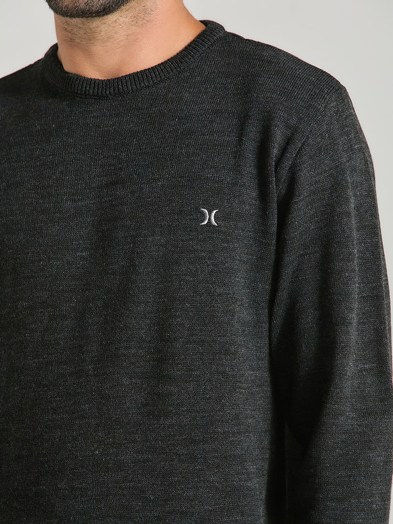 Tricot Básico Preto Hurley Classic