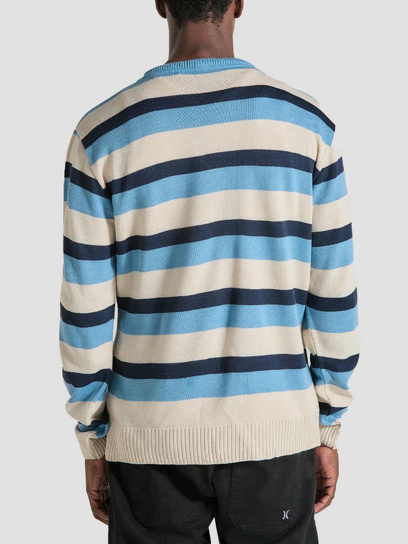 Tricot Listrado Off White Hurley Stripe