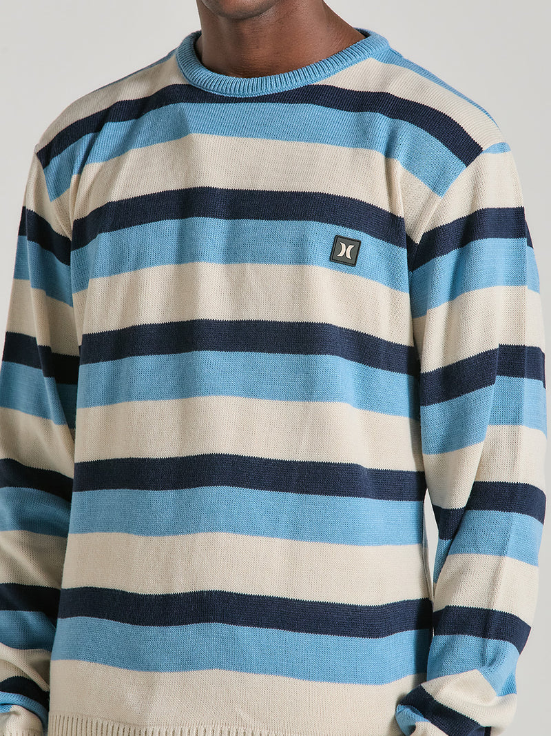 Tricot Listrado Off White Hurley Stripe