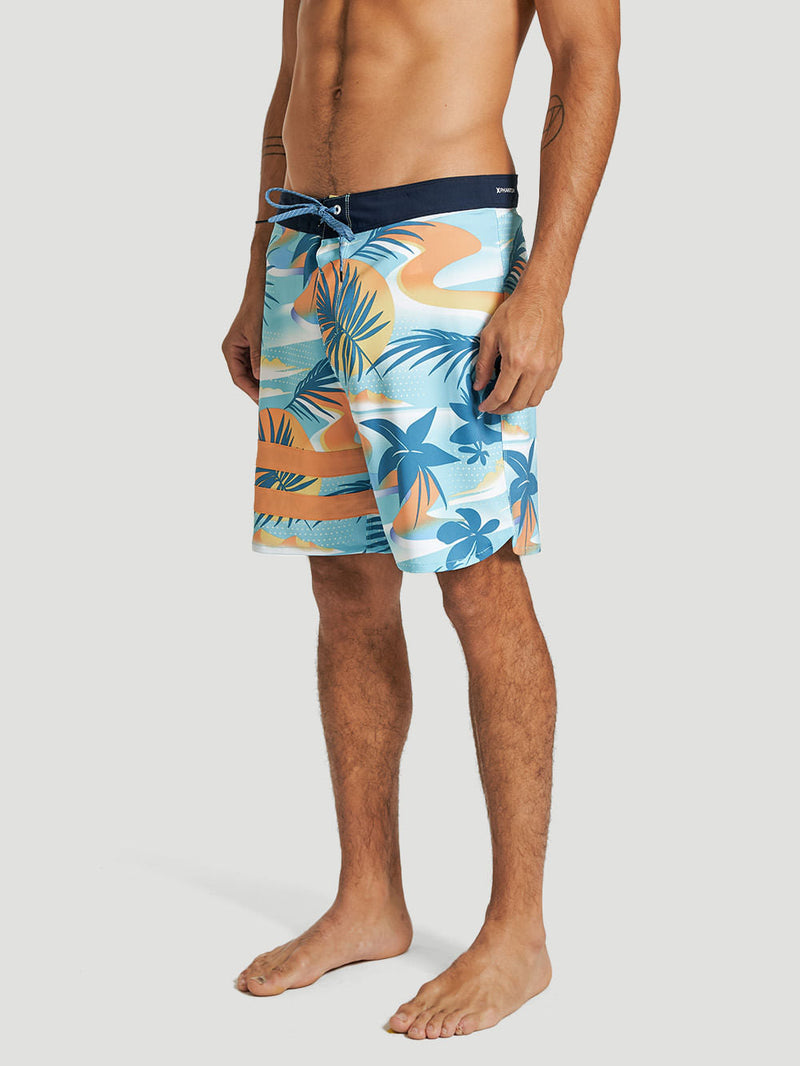 Boardshort Hurley Phantom Block Party 18" Azul