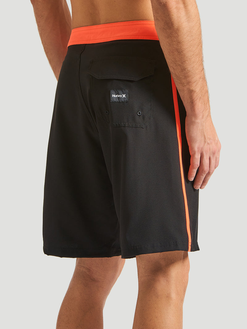 Boardshorts 25 Anos Hurley BLOCK 19,5” Preto