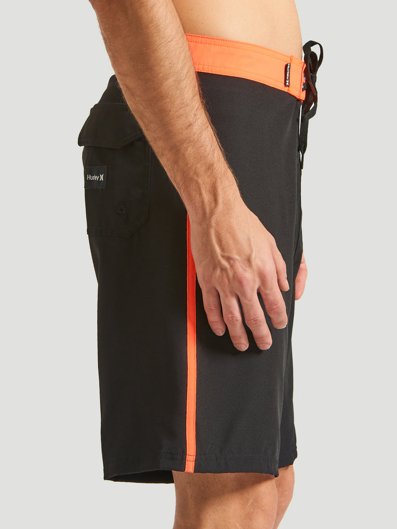 Boardshorts 25 Anos Hurley BLOCK 19,5” Preto