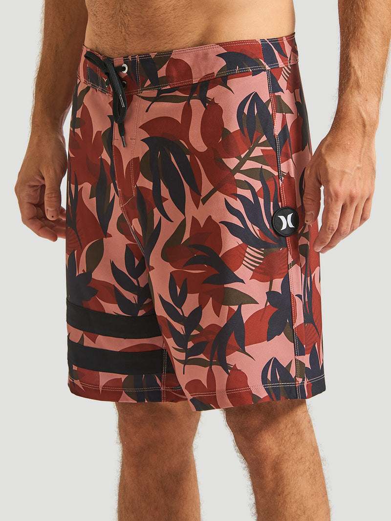 Boardshorts 25 Anos Hurley BLOCK PARTY 18” Ocre
