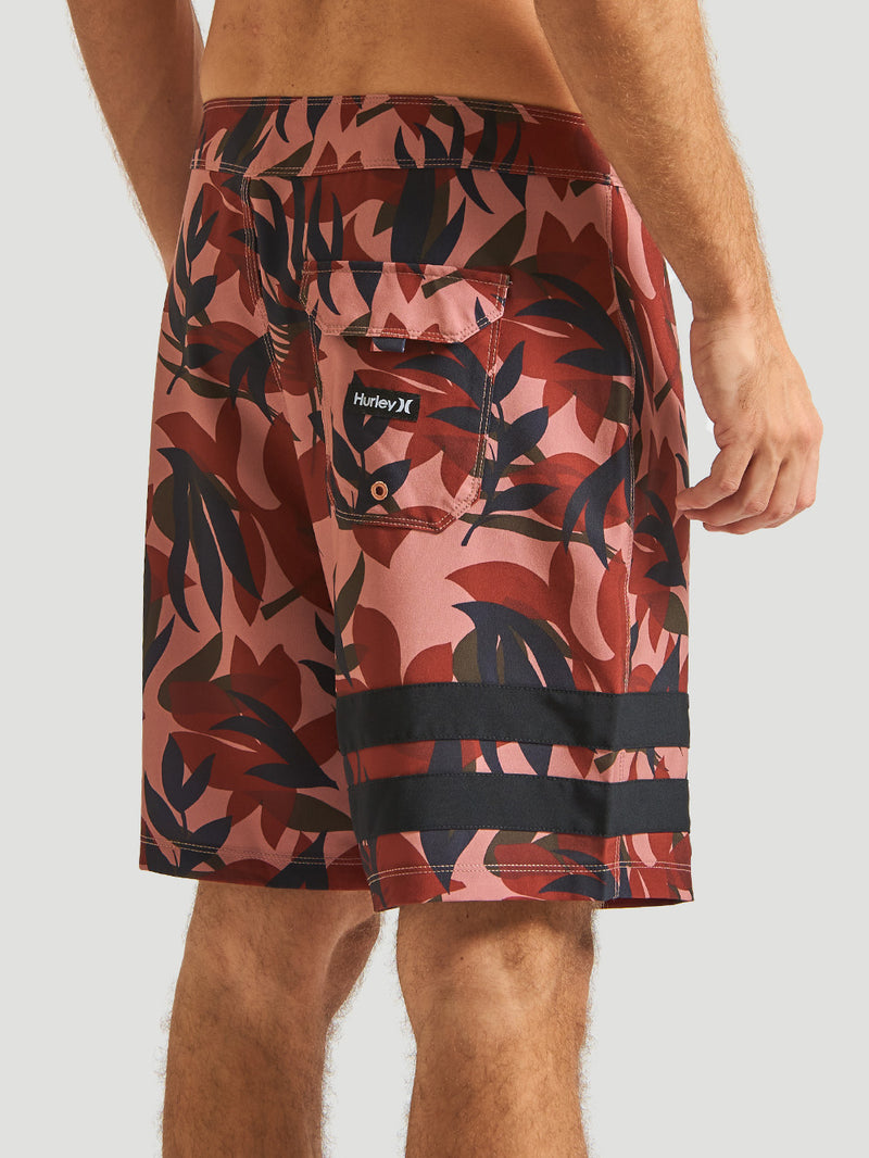 Boardshorts 25 Anos Hurley BLOCK PARTY 18” Ocre