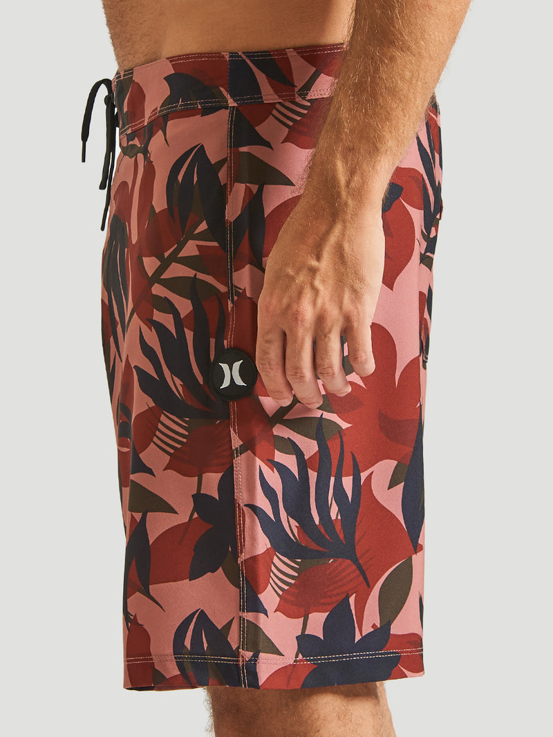 Boardshorts 25 Anos Hurley BLOCK PARTY 18” Ocre