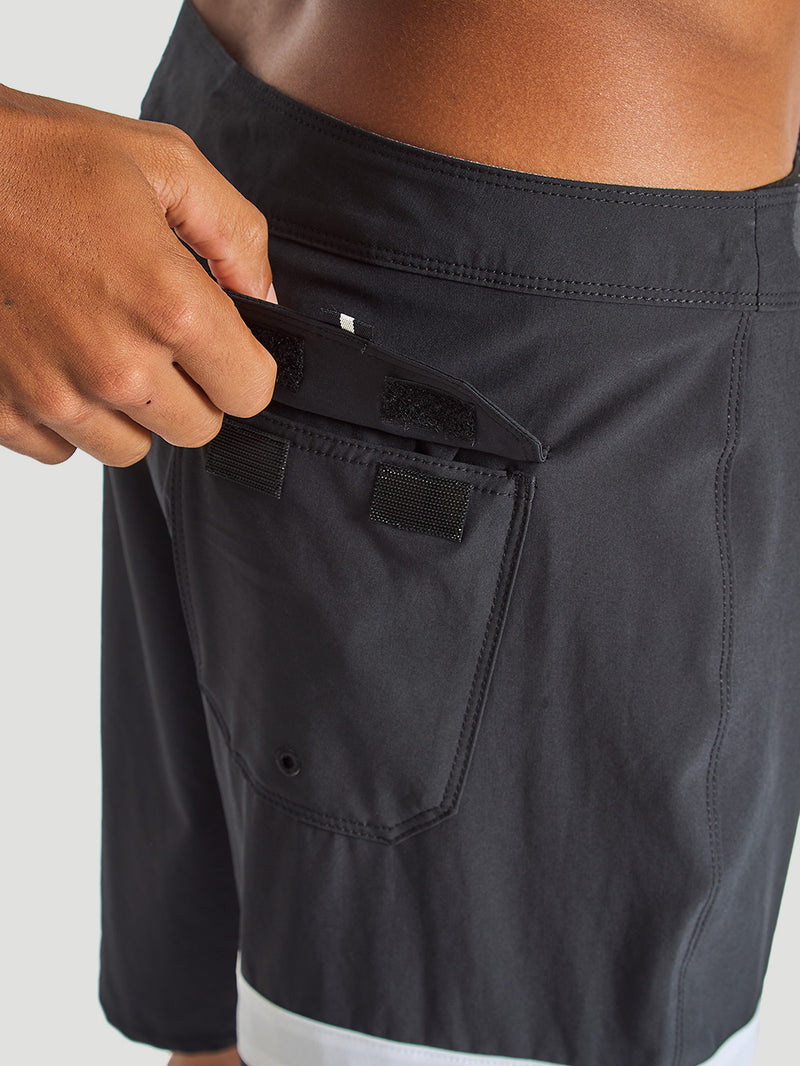 Boardshort Phantom Hurley Eco Block Party 18'' Preto