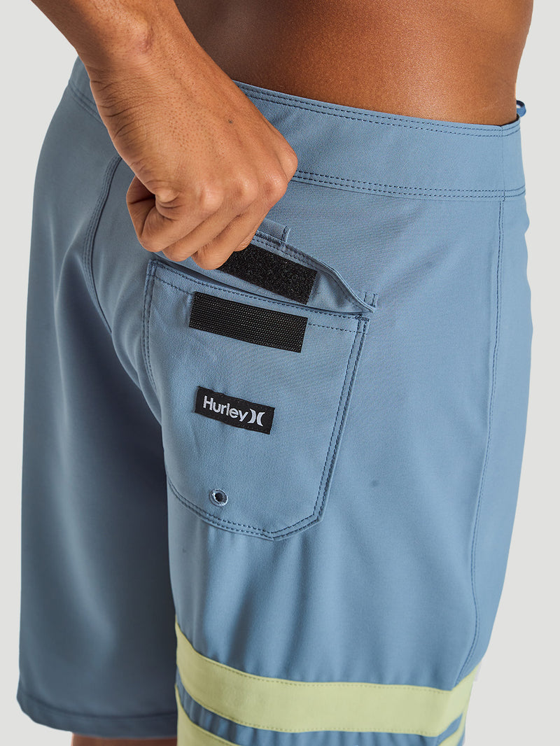 Boardshort Hurley Block Party 18'' Azul