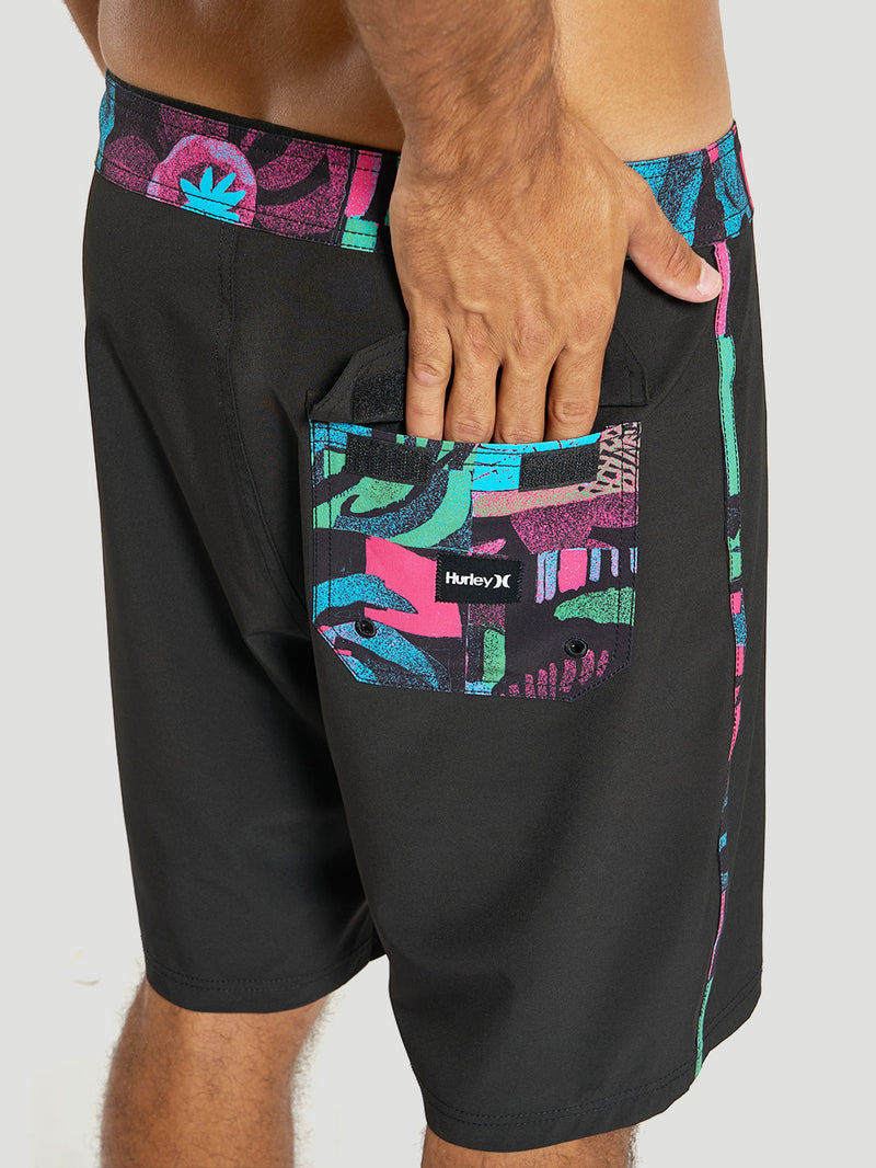 Boardshorts 19,5 Polegadas Preto Hurley Surf Noise