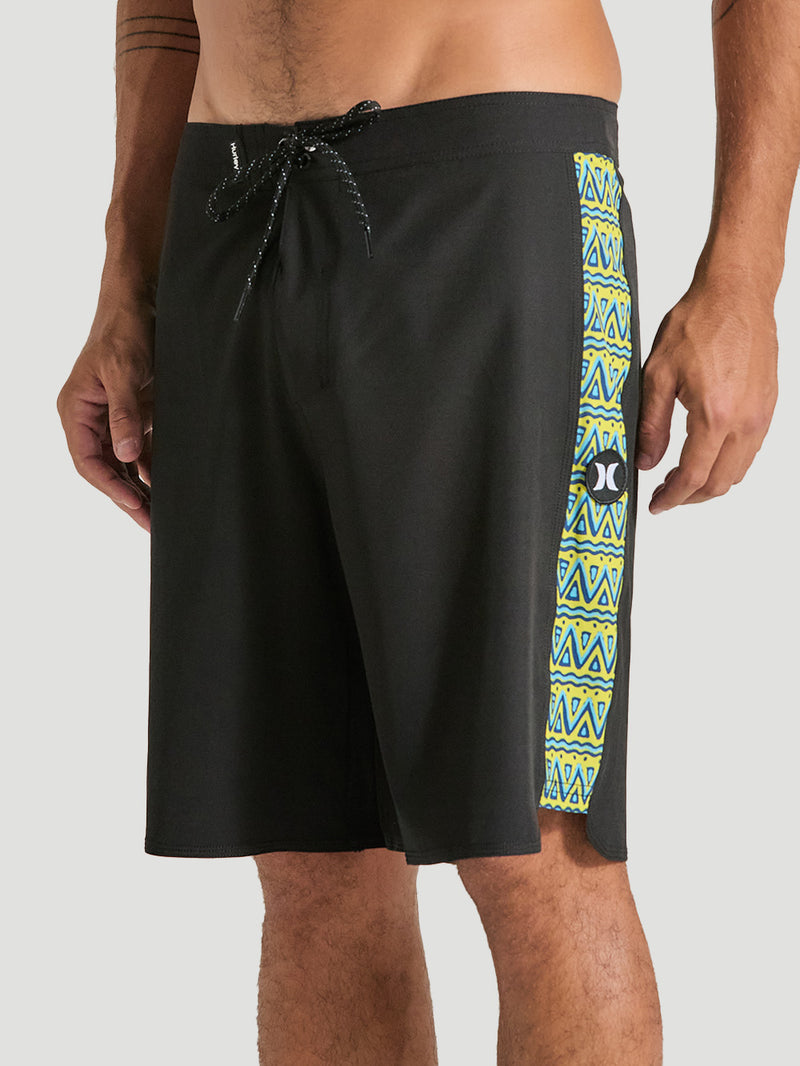Boardshorts 19,5 Polegadas Preto Hurley Retro Waves