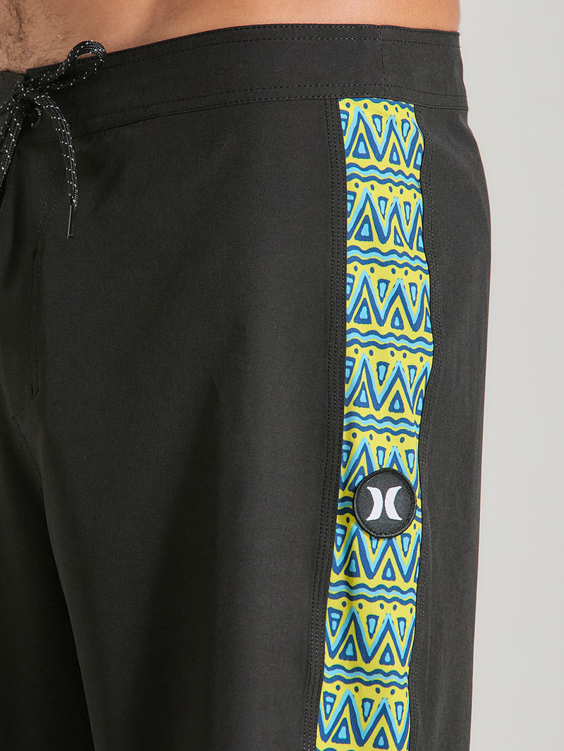 Boardshorts 19,5 Polegadas Preto Hurley Retro Waves