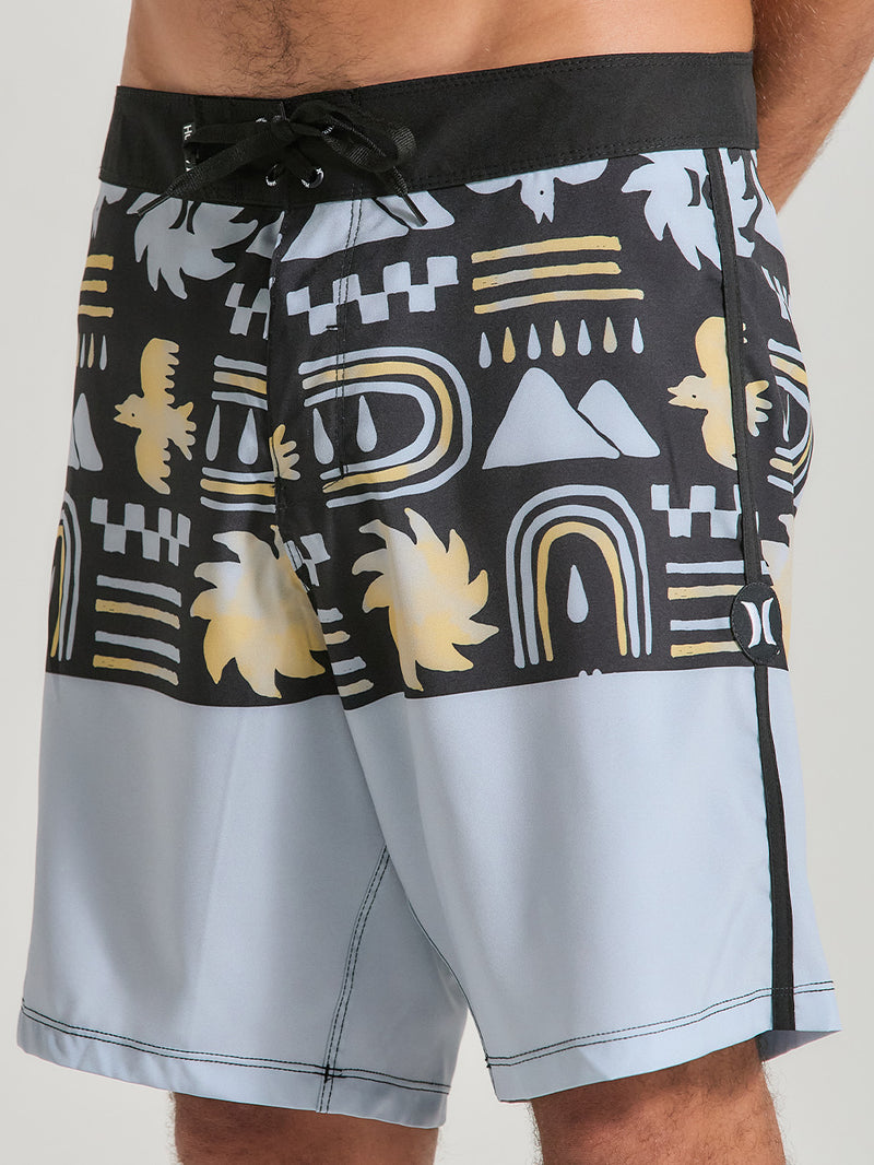Boardshorts 18 Polegadas Preto Hurley Cave