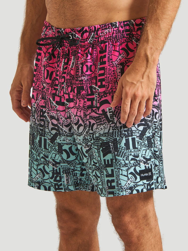 Shorts Hurley Cannonball Volley 25TH S0 17” Multi