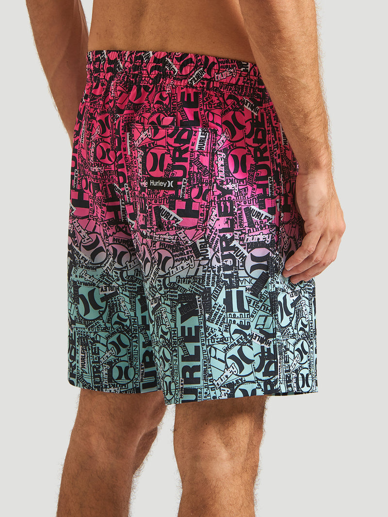 Shorts Hurley Cannonball Volley 25TH S0 17” Multi