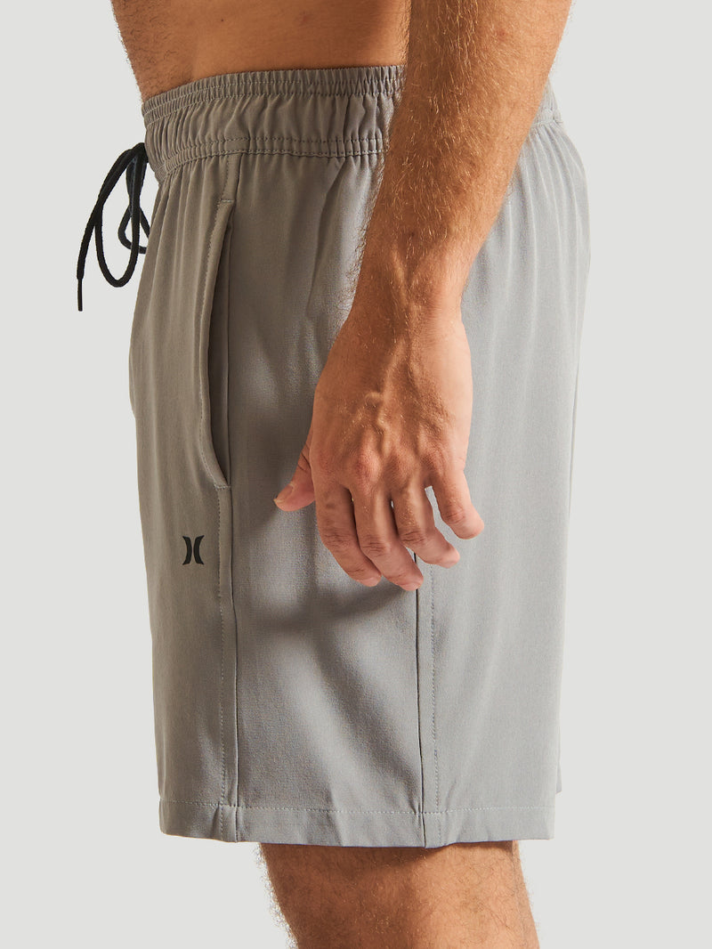 Shorts Hurley Block 17” Cinza
