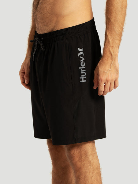 Shorts Volley Preto Hurley Airflex