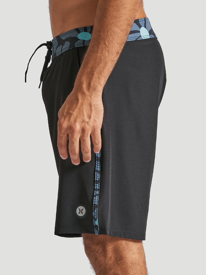 Bermuda Híbrida Hurley Psico 18" Preta