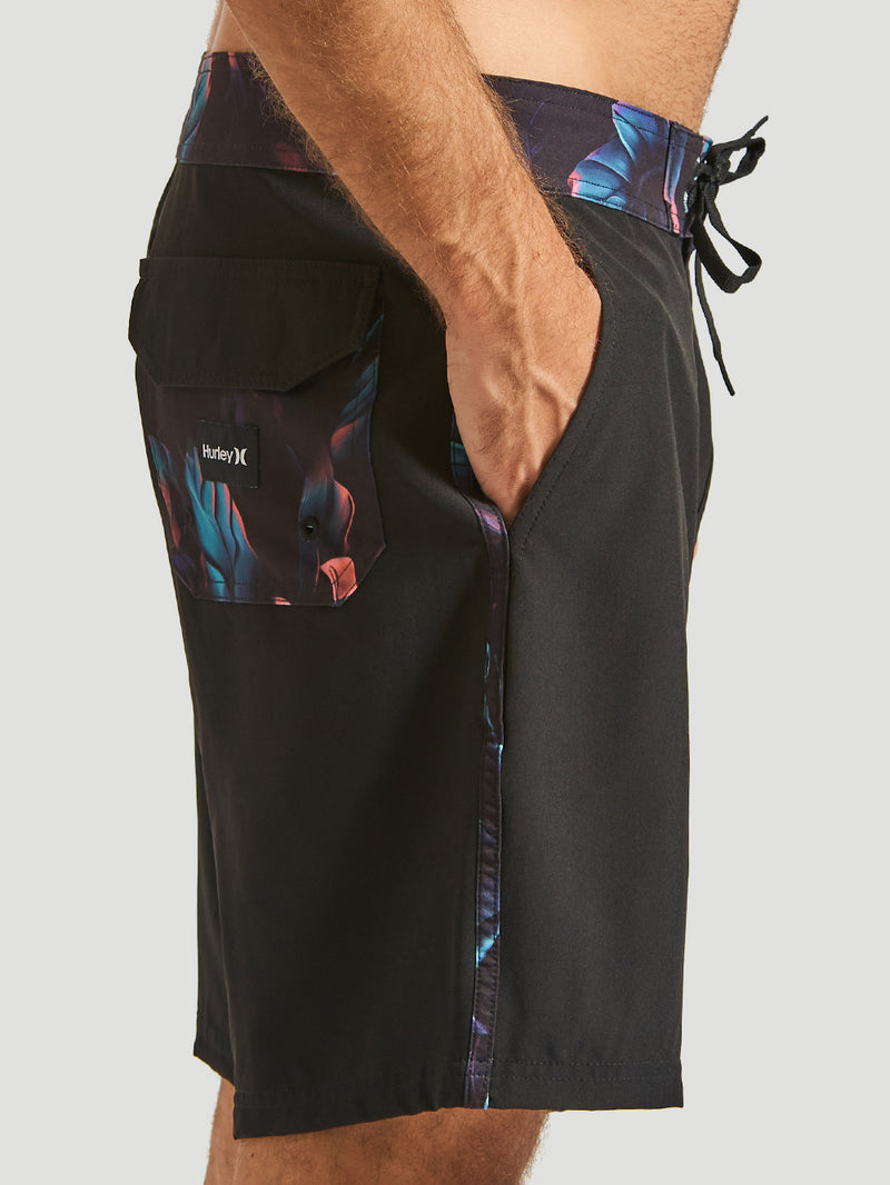 Bermuda Híbrida Hurley Paradise 18” Preto