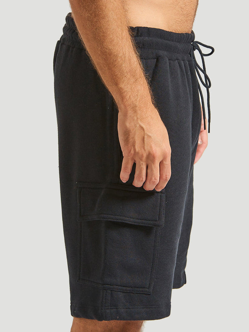 Bermuda Moletom Hurley Multi Preto