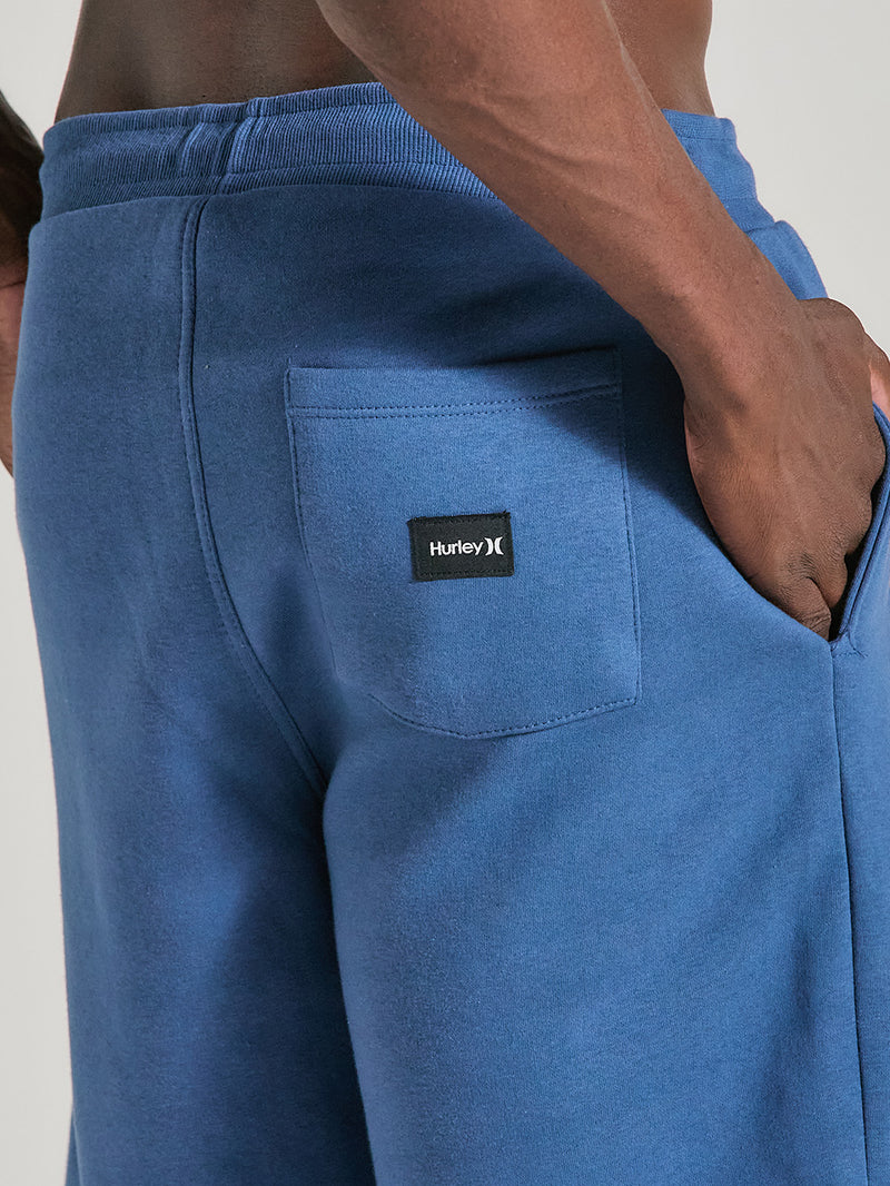 Bermuda Moletom Azul Marinho Hurley One&Only