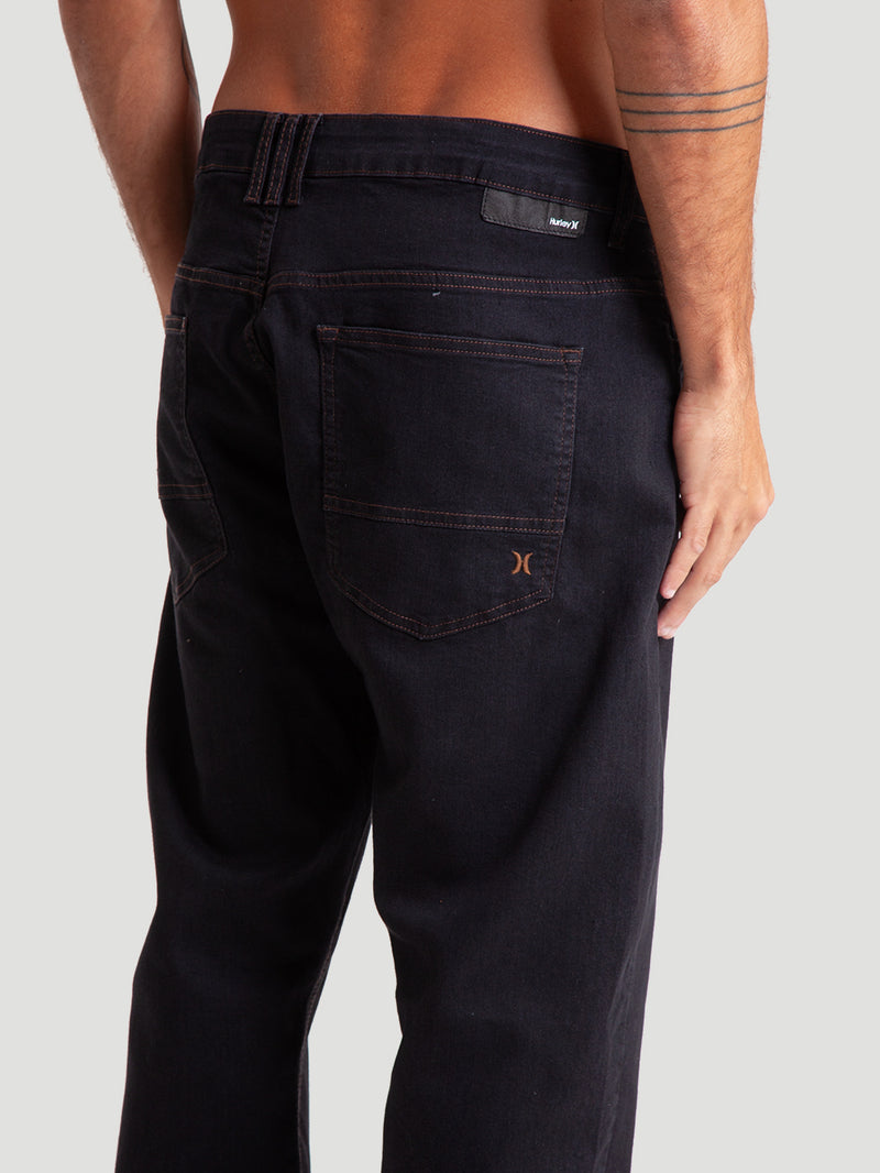 Calça Jeans Preta Hurley Sunset