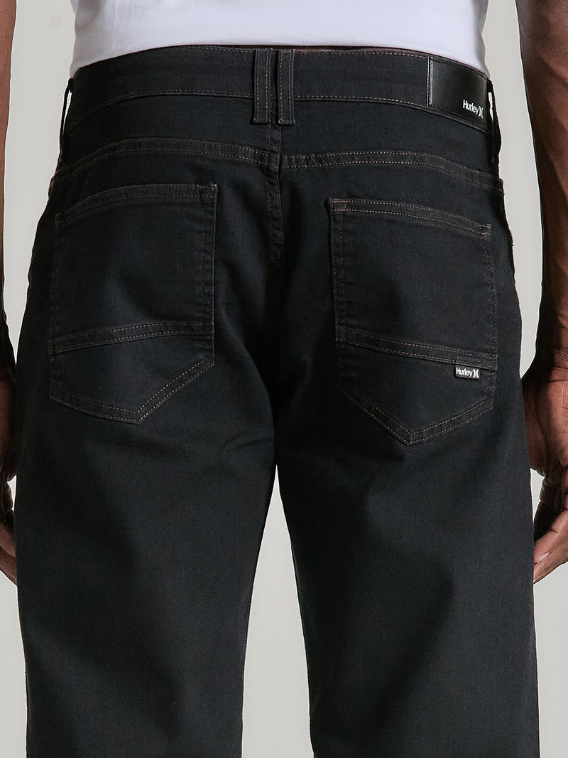 Calça Jeans Preta Hurley Dark