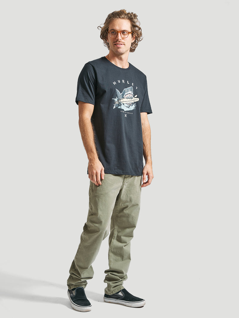 Calça Sarja Hurley Sarja Fusion Militar