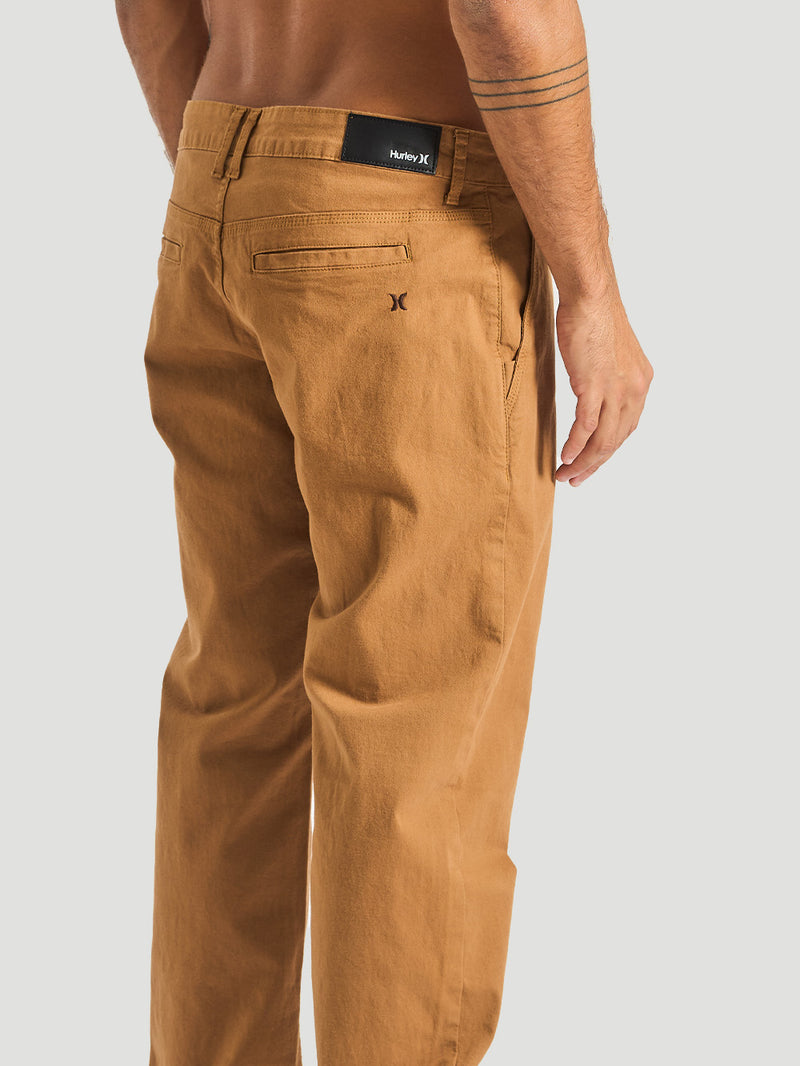 Calça Chino Hurley Class Caramelo