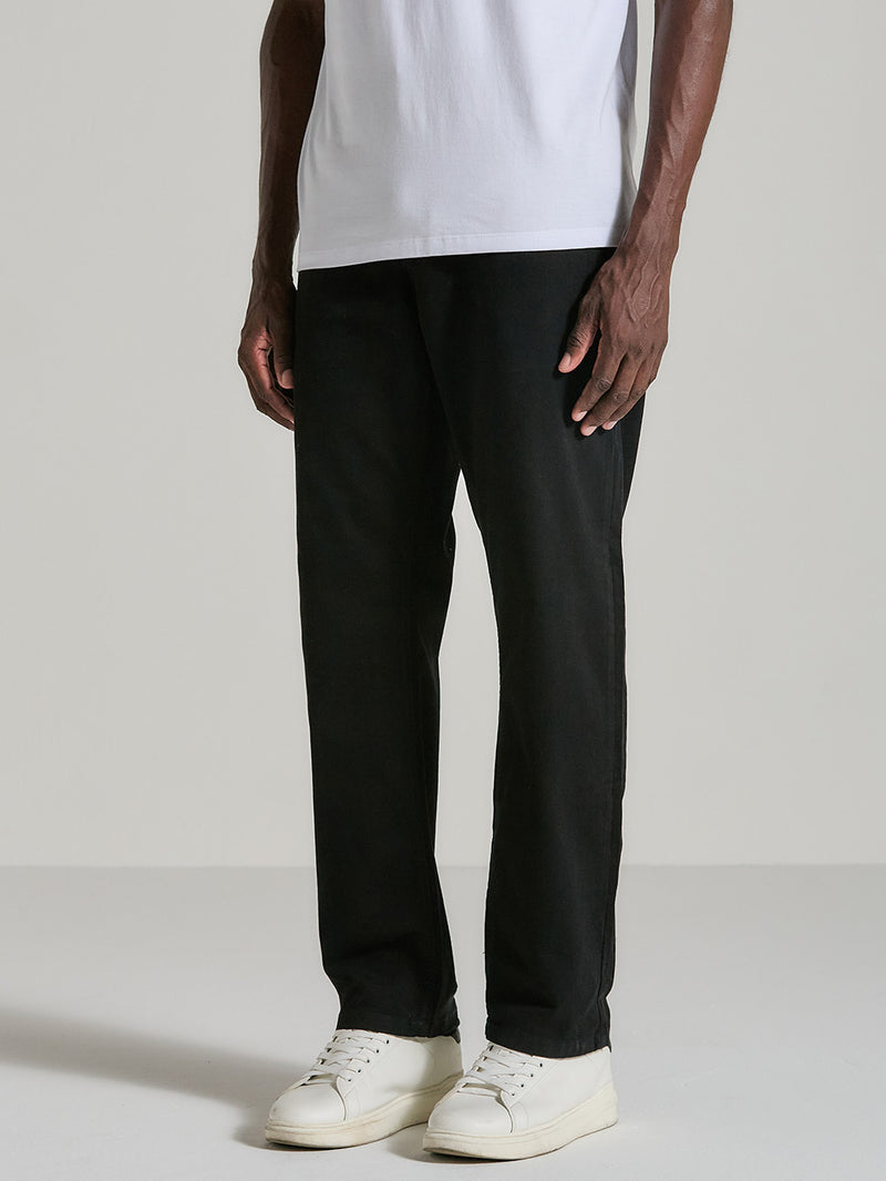 Calça Sarja Preta Hurley Flat