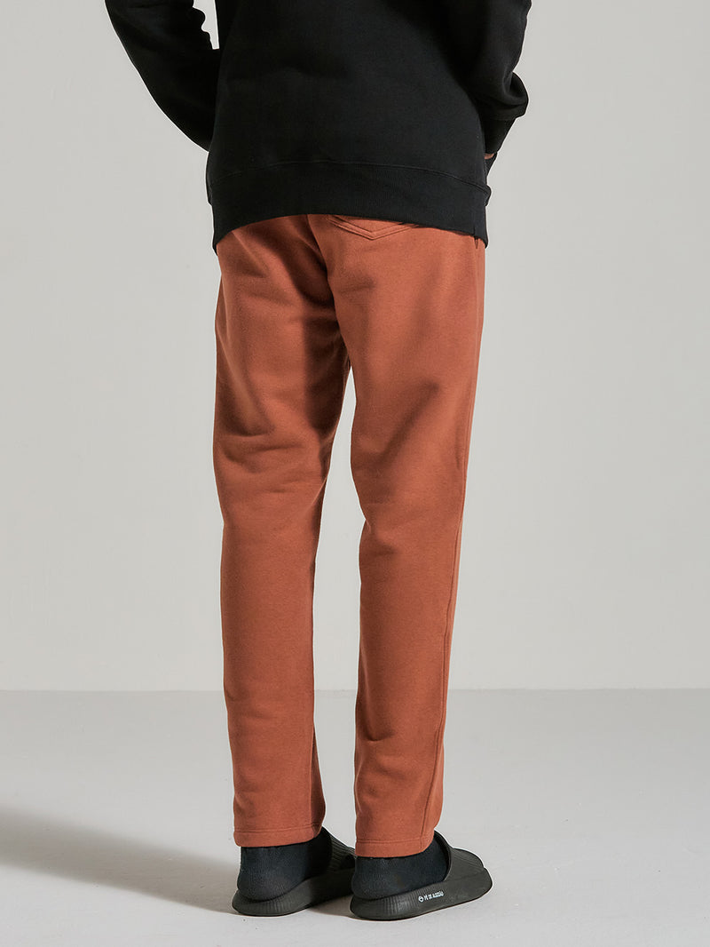 Calça Moletom Marrom Básica Hurley O&O